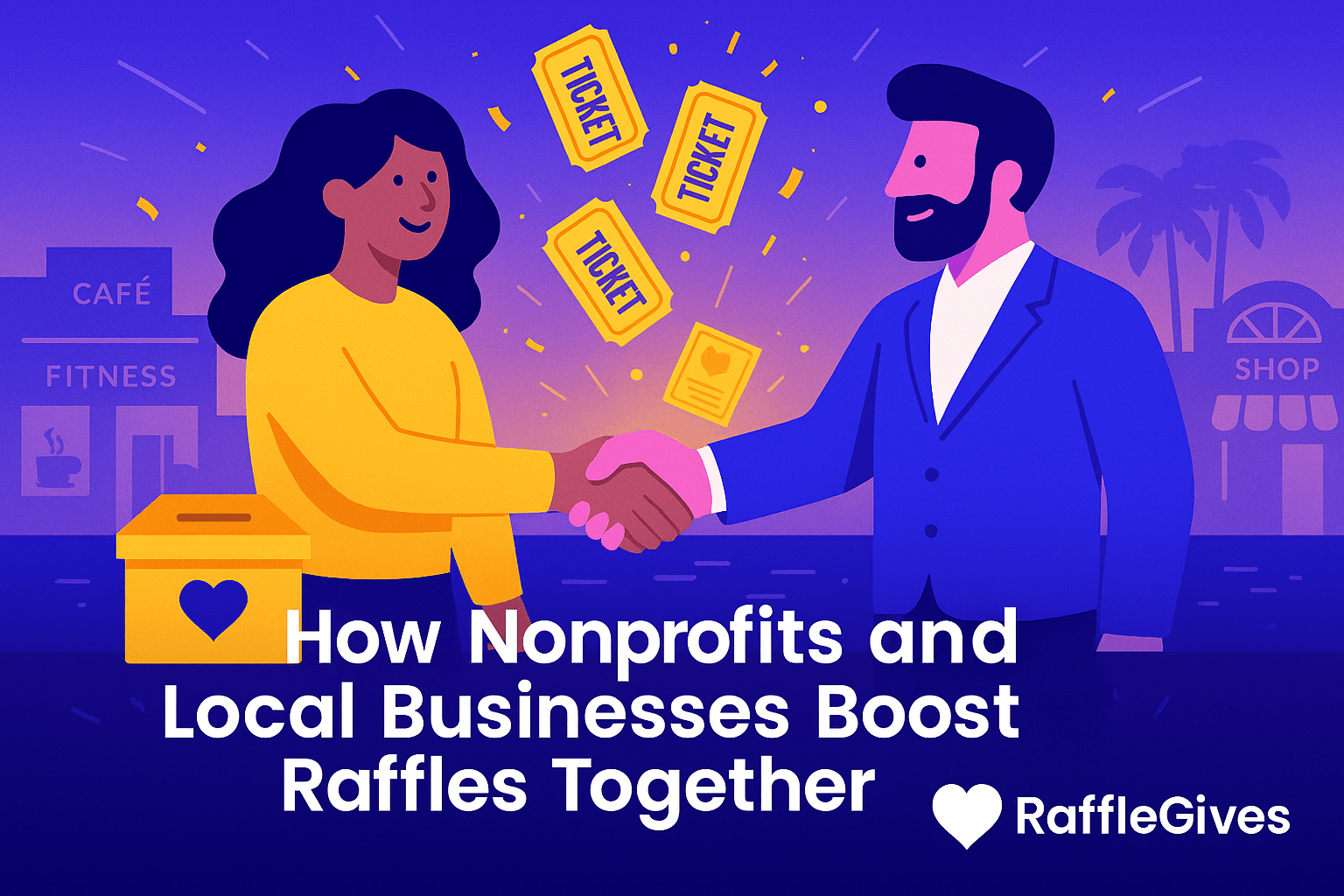 How Nonprofits and Local Businesses Boost Raffles Together