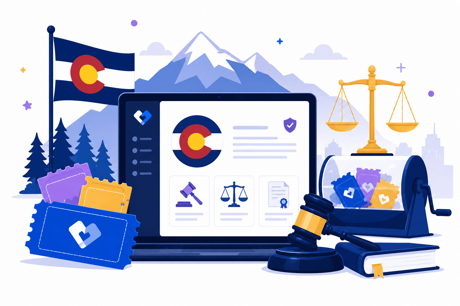 Colorado Raffle Laws (2026): Are Online and 50/50 Raffles Legal for Nonprofits?