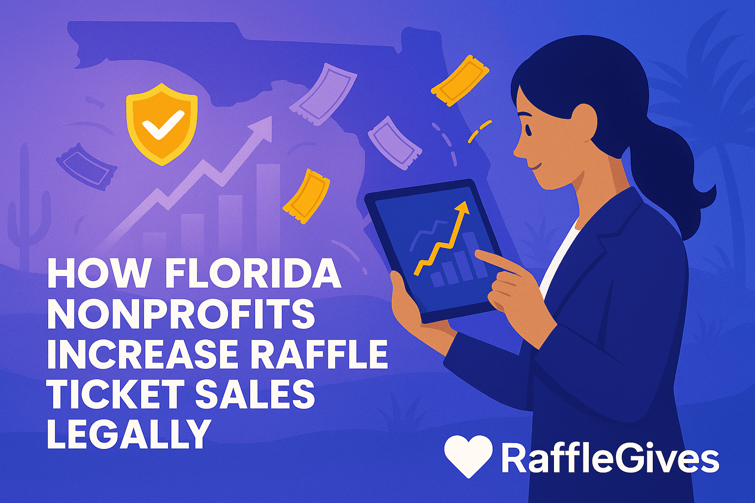 How Can Florida Nonprofits Increase Ticket Sales for Online Cash Raffles Legally
