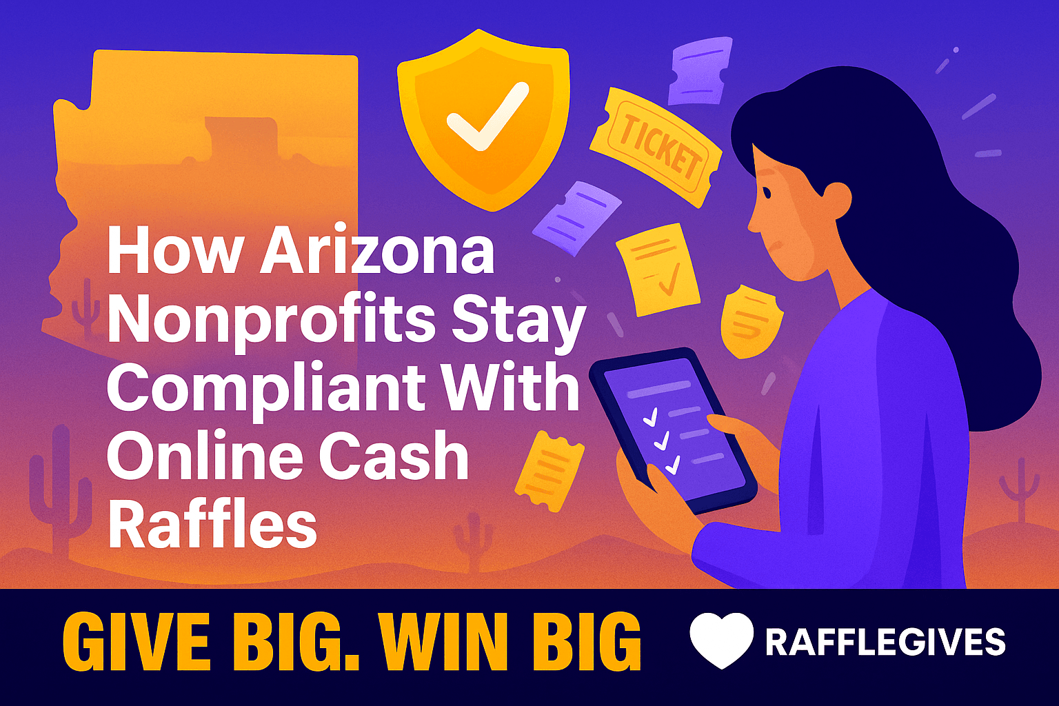 How Do Nonprofits Stay Compliant When Running Online Cash Raffles in Arizona?